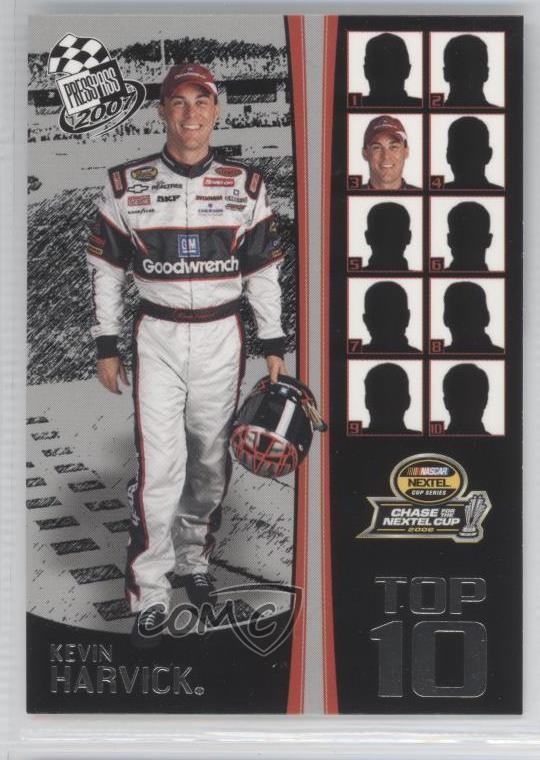 2007 Press Pass Top 10 Kevin Harvick #110 0o3
