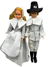 BK~ LOT #9 DRESSED BARBIE DOLL LOT 2 OOAK HANDMADE VINTAGE SKIPPER PILGRIMS