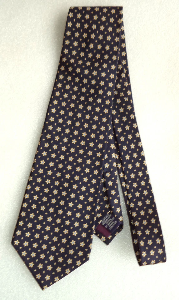J. Галстук шелковый Crew черный с золотыми звездами космическая астрономия - Изображение 3 из 4