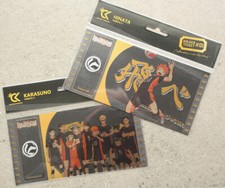 Golden Ticket HAIKYU!! Black Edition Numbered & Limited RARE - N°1 & N°11