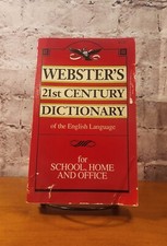 Websters 21st Century Dictionary Of The Engli...