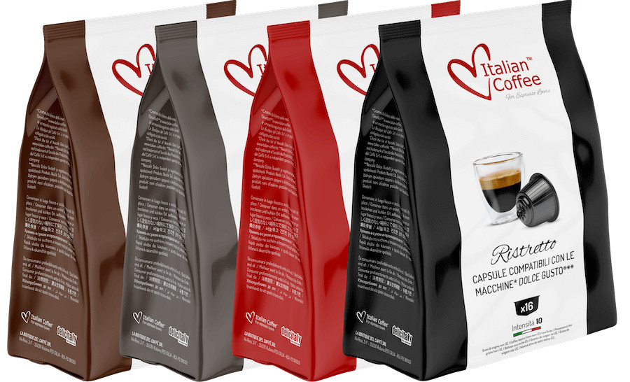 Dolce Gusto compatible pods Italian Expresso capsules FREE S