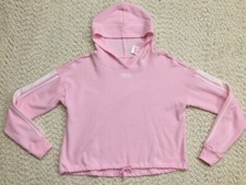 Justice Active Girl's Soft Pink Hoodie Sweatshirt  14 / 16  NEW WITH TAGS