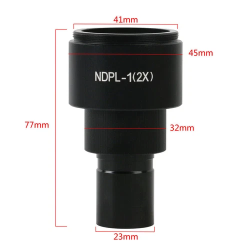 DSLR/SLR 2X Camera Lens ADAPTER C-Mount Nikon/Canon EOS for Microscope - Picture 4 of 23