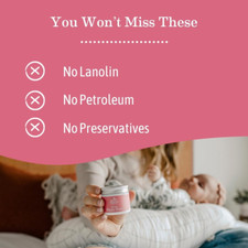 Organic Nipple Butter   Nipple Cream Safe for Breastfeeding  Postpartum Ess...