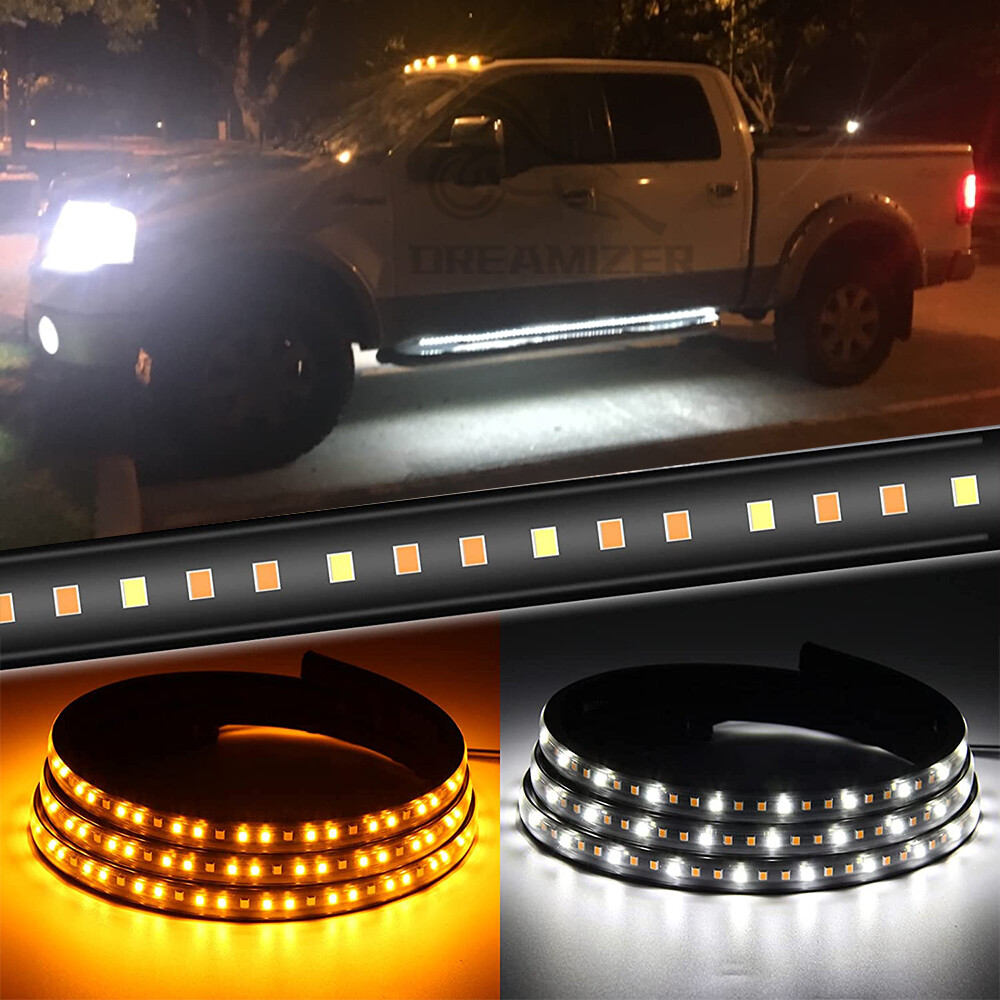 For Ford F150 F250 F350 2x 70" LED Running Board Lights Strip Side