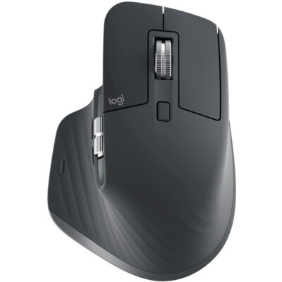 Logitech MX Master 3S Maus Büro rechts RF Wireless + Bluetooth Laser 8000 DPI