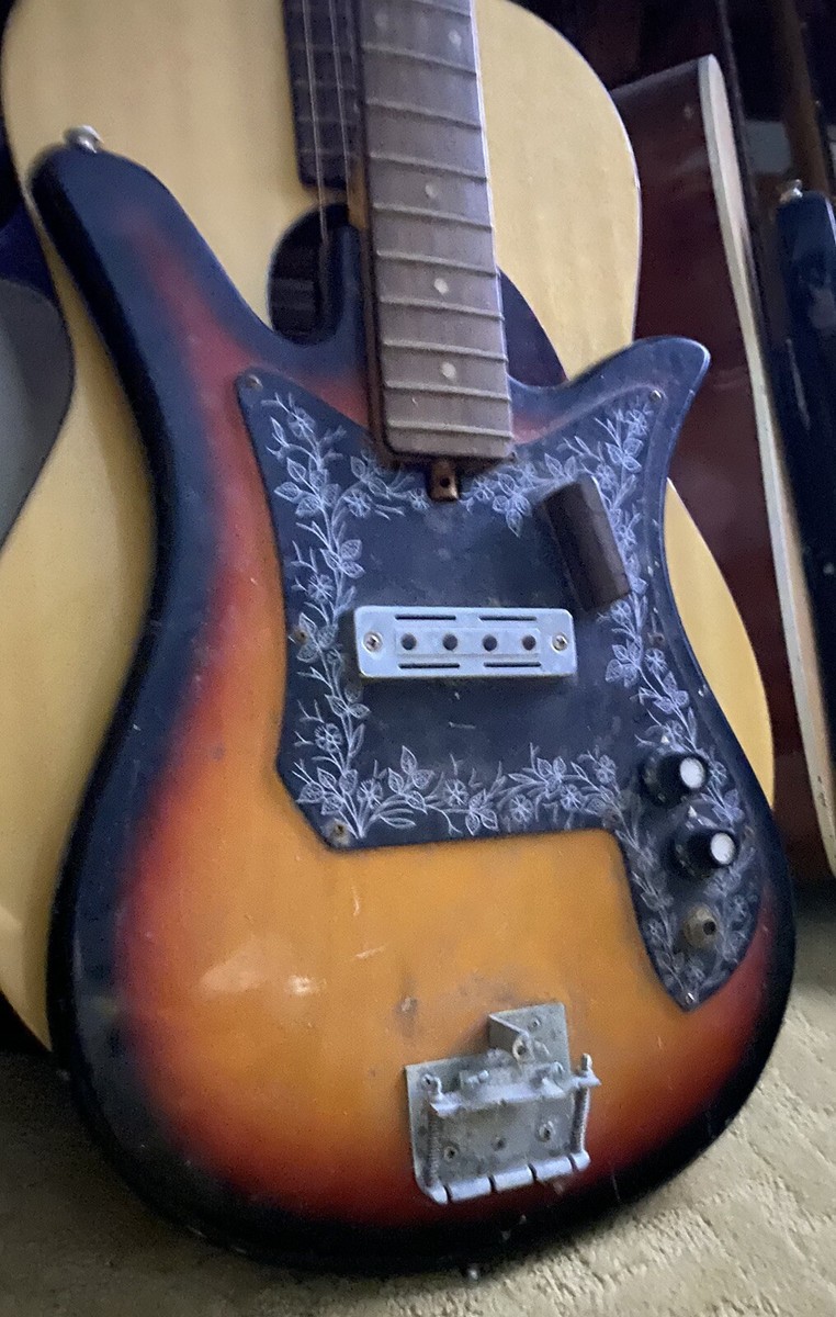 1960's Teisco Short Scale Tulip Bass EB-110 | eBay