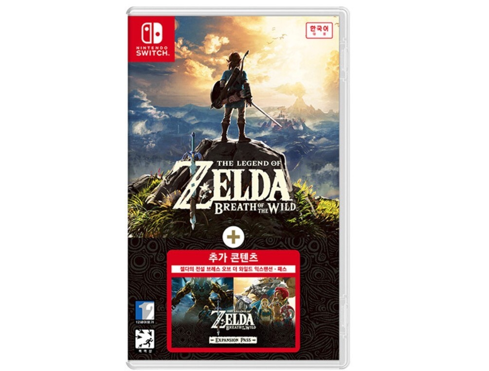 The Legend of Zelda Breath of the Wild + Expansion Pass Switch