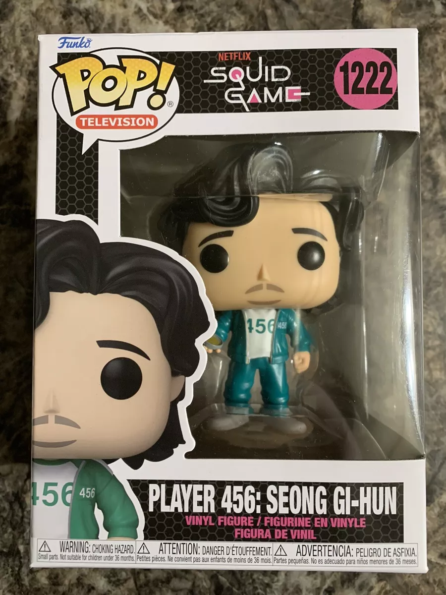 Funko Pop! Television: Squid Game Collectors Set - Netflix 3 Figure Set  Includes: Player 456, Player 001, and Masked Worker