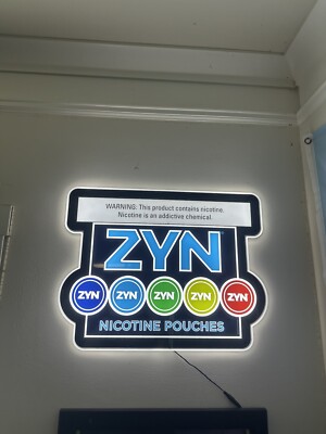 ZYN Acrylic LED Sign | eBay