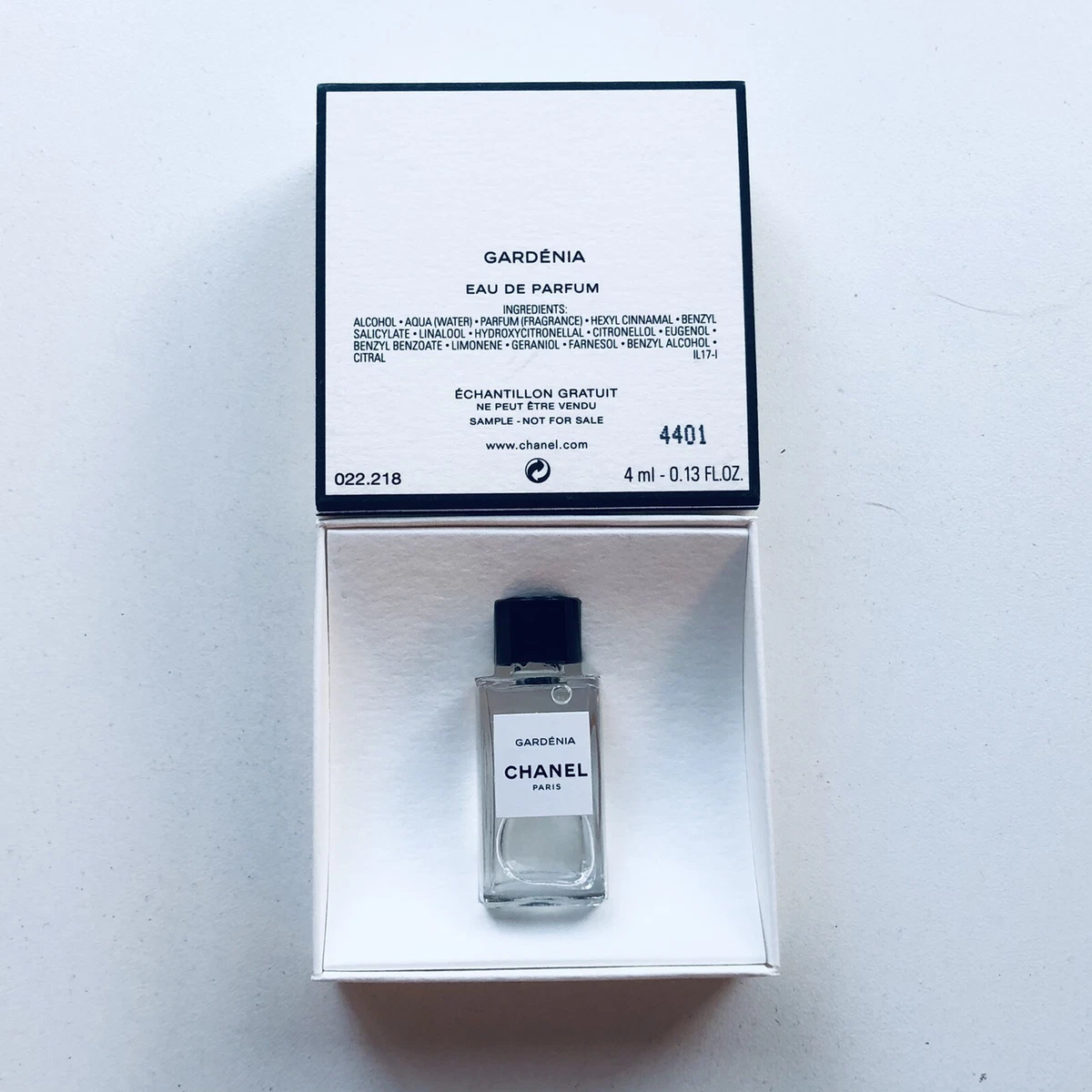 GARDÉNIA Les Exclusifs de CHANEL Eau De Parfum EDP Splash Sample 4ml NIB