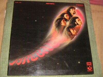 DEEP PURPLE - FIREBALL LP - 1971 Frankreich - SHVL 793 - Ernte - Pathe Marconi LP NEUWERTIG