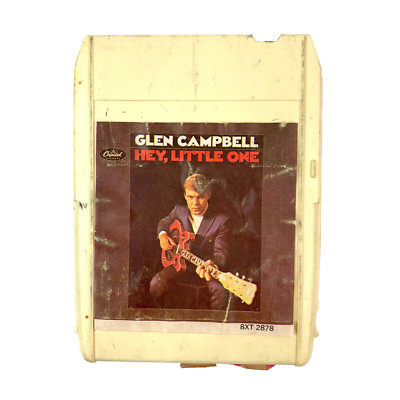Glen Campbell Hey Little One 8-Track Tape 8XT-2878 Capitol Untested