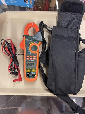 EXTECH EX613 Clamp Meter 400A Tool & Cables & Carry Bag - PRE OWNED