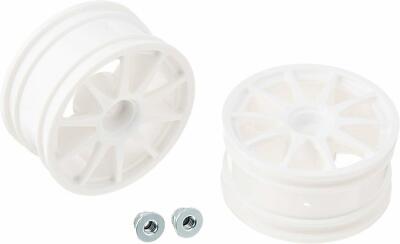 Tamiya 50732 10-Spoke One-Piece Wheels (1 Pair) (TT01/TT02/TL01