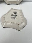 Adorable Temptations Old World Set of 4 Owl Black Snack Plates Perfect Condition — photo 6
