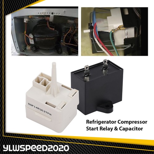 Refrigerator Relay Overload Capacitor For Whirlpool W10613606 Start Device - Bild 3 von 13