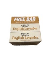 3 Bars Yardley of London English Lavender Fragranced Soap NOS