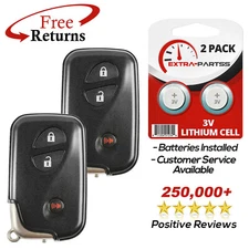 2 Remote Keyless Entry Fob Replacement For Lexus 3b (HYQ14ACX, GNE 5290 Board)