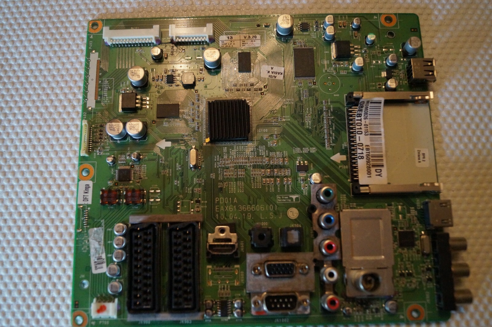 MAIN BOARD EAX61366606(0) EBT60928001 FOR 42"" LG 42PJ650 PLASMA TV