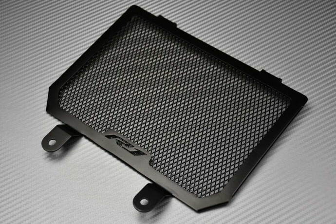 Protection radiatore olio AVDB Yamaha YZF R1 antichoc en alu maillé