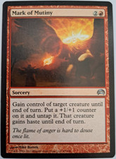 Mark of Mutiny - Planechase - MTG
