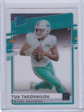 2020 TUA TAGOVAILOA #RR-TT CHRONICLES DONRUSS CLEARLY RATED ROOKIE DOLPHINS SP