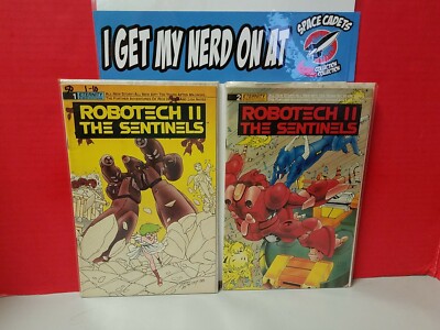 Robotech II The Sentinels #1-10 Run Of 10 Comic Books 1988 | eBay
