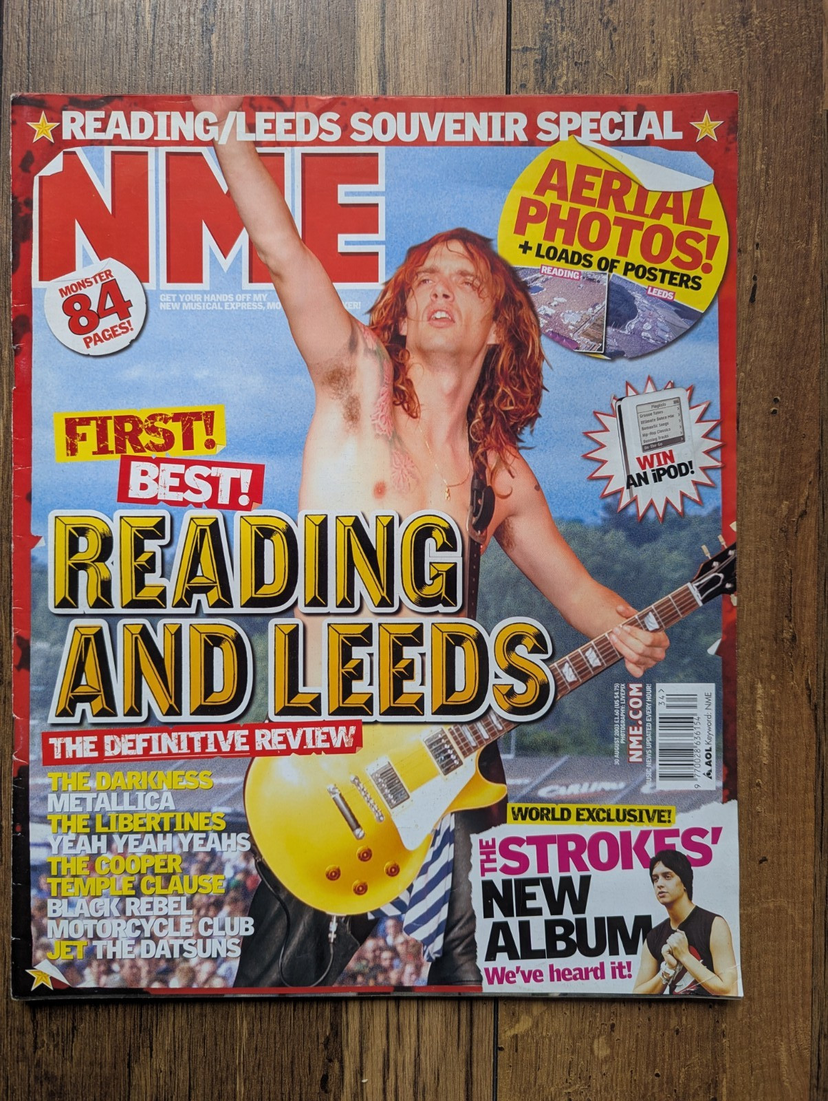 NME Reading & Leeds Festival 2003 Ultimate Review, Aerial Photos and Posters