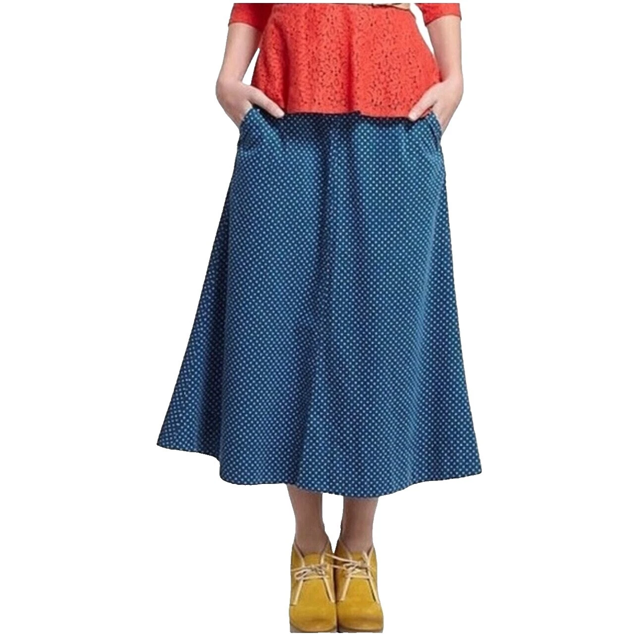 Faldas para mujer Anthropologie con lunares