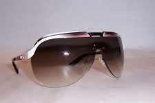 NEW CHRISTIAN DIOR SOLAR/S 6OV-JS WHITE/BROWN SUNGLASSES AUTHENTIC