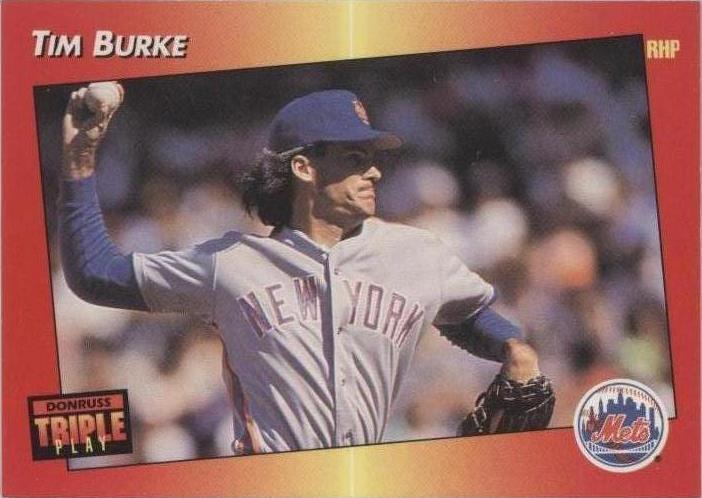 1992 Donruss Triple Play - Tim Burke #14 - 1 of 1