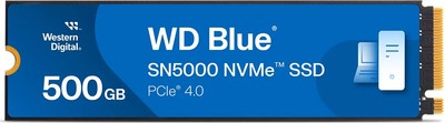 interne SSD Festplatte WD Blue SN5000 500GB / 1TB / 2TB / 4TB - M.2 2280 PCIe 4