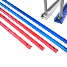 1000mm T-Track T-Slot Miter Jig Fixture Connector Woodworker Router Chute Rail