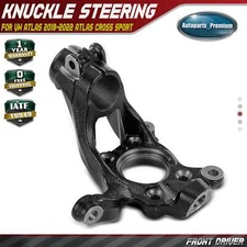 Front Driver Steering Knuckle for Volkswagen Atlas 2018-2022 Atlas Cross Sport