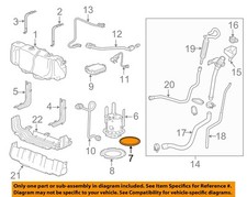 GM OEM 16-22 Canyon Emission System Emission Components-Module O-Ring 22961657
