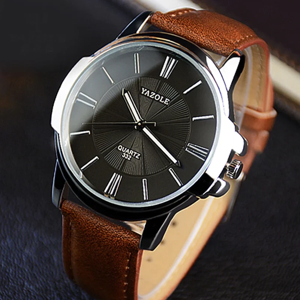 New YAZOLE Mens Watches Top Brand Luxury Blue Glass Watch eBay