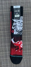 NWT STANCE Star Wars Manga Mudhorn Crew Socks Men's Large 9-13 
