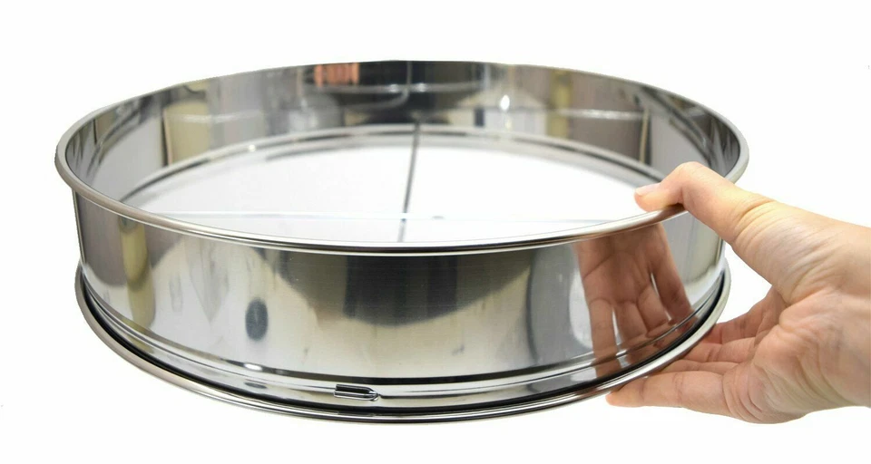 Juego de tamiz de suelo grueso medio fino 370 mm bonsái de acero inoxidable de Japón Foto 2 de 4