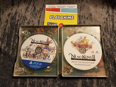 Ni no Kuni II: Revenant Kingdom Collector Edition PS4 (Sony PlayStation 4, 2018)