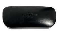 COACH New York Black Hard Clamshell Eyeglass Case EUC