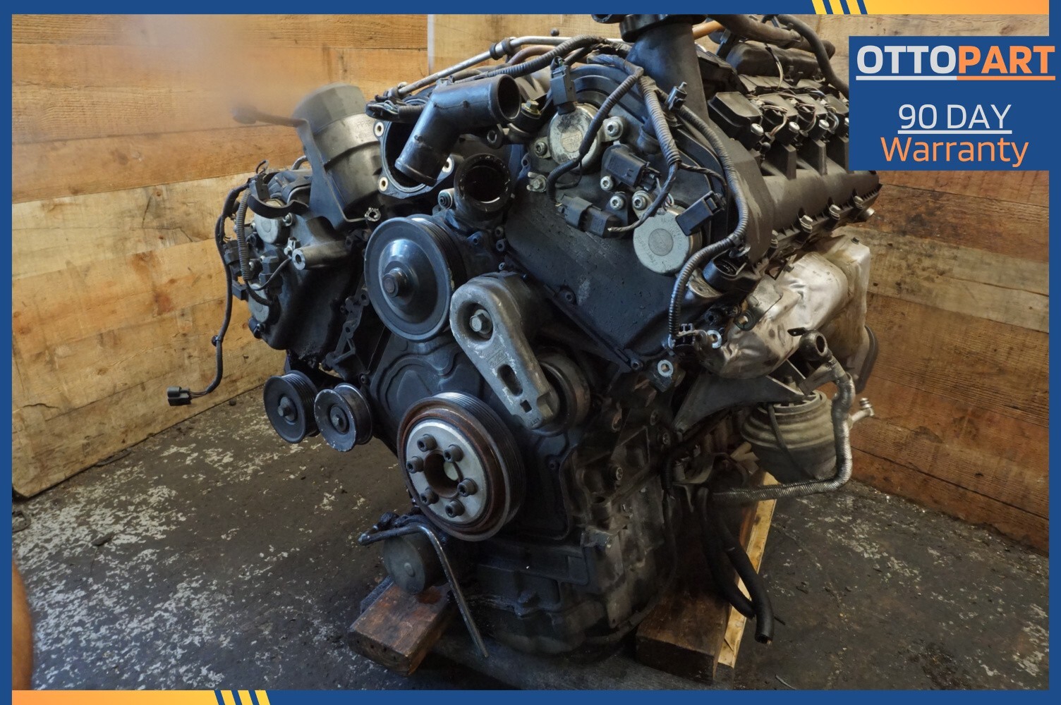 10-12 Jaguar XF Complete Engine Assembly W/O Supercharged C2D49713 