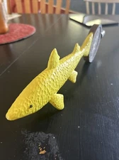Rare Dogfish Head Brewery Yellow Shark Approximately 12.5” Beer Tap Handle!