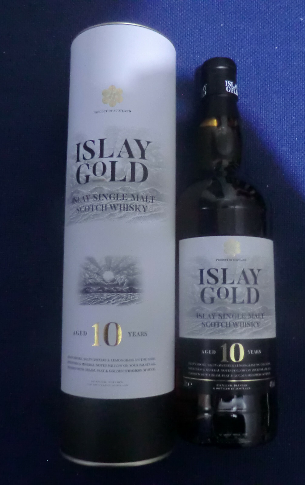 50€/L Islay Gold 10 Jahre 0,7L 40% Vol.Alk. Single Malt Scotch Whisky
