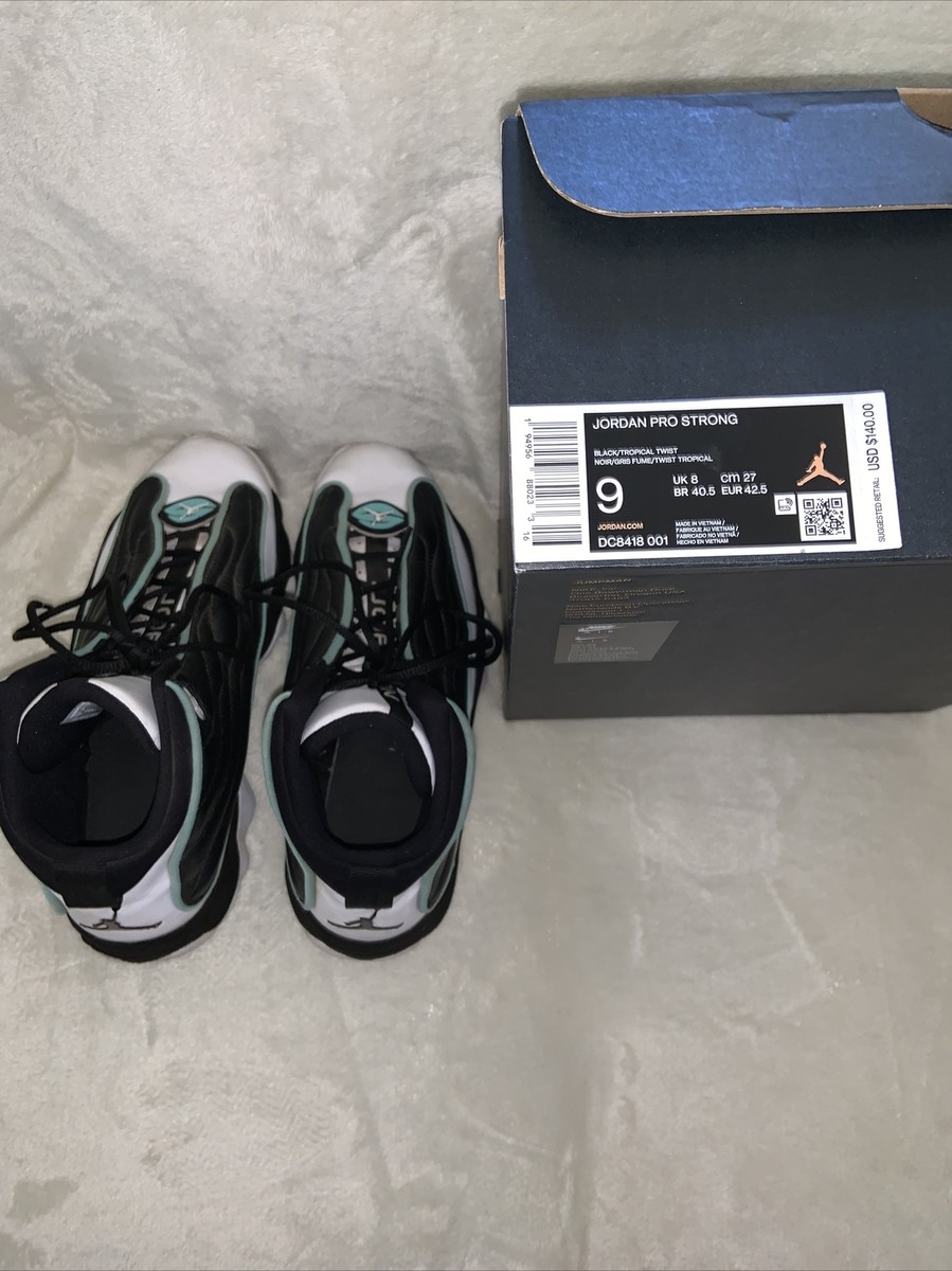 jordan pro strong black tropical twist