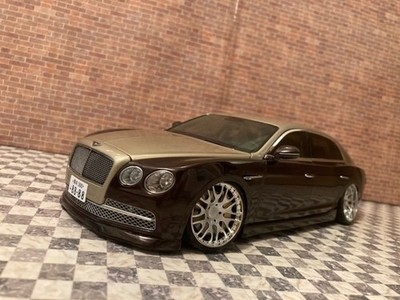  Bentley Flying Spur W12 1/18 Custom Two Tone Aero Kit Harmann Wheels Plate 