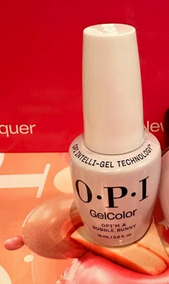 OPI Spring 2026 GCS061 -OPI I'M A BUBBLE BUNNY Gelcolor 0.5 oz | eBay