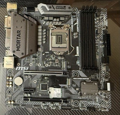 MSI MAG Z390M MORTAR Motherboard Intel Z390 LGA 1151 MicroATX DDR4