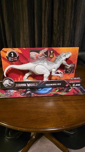 Jurassic World Ultimate Damage Indominus Rex Dinosaur Action Figure Toy IN HAND - product listing photo